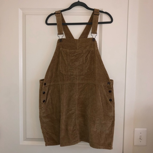 wild fable Dresses & Skirts - Wild Fable Corduroy Jumper in Yellow Size XL